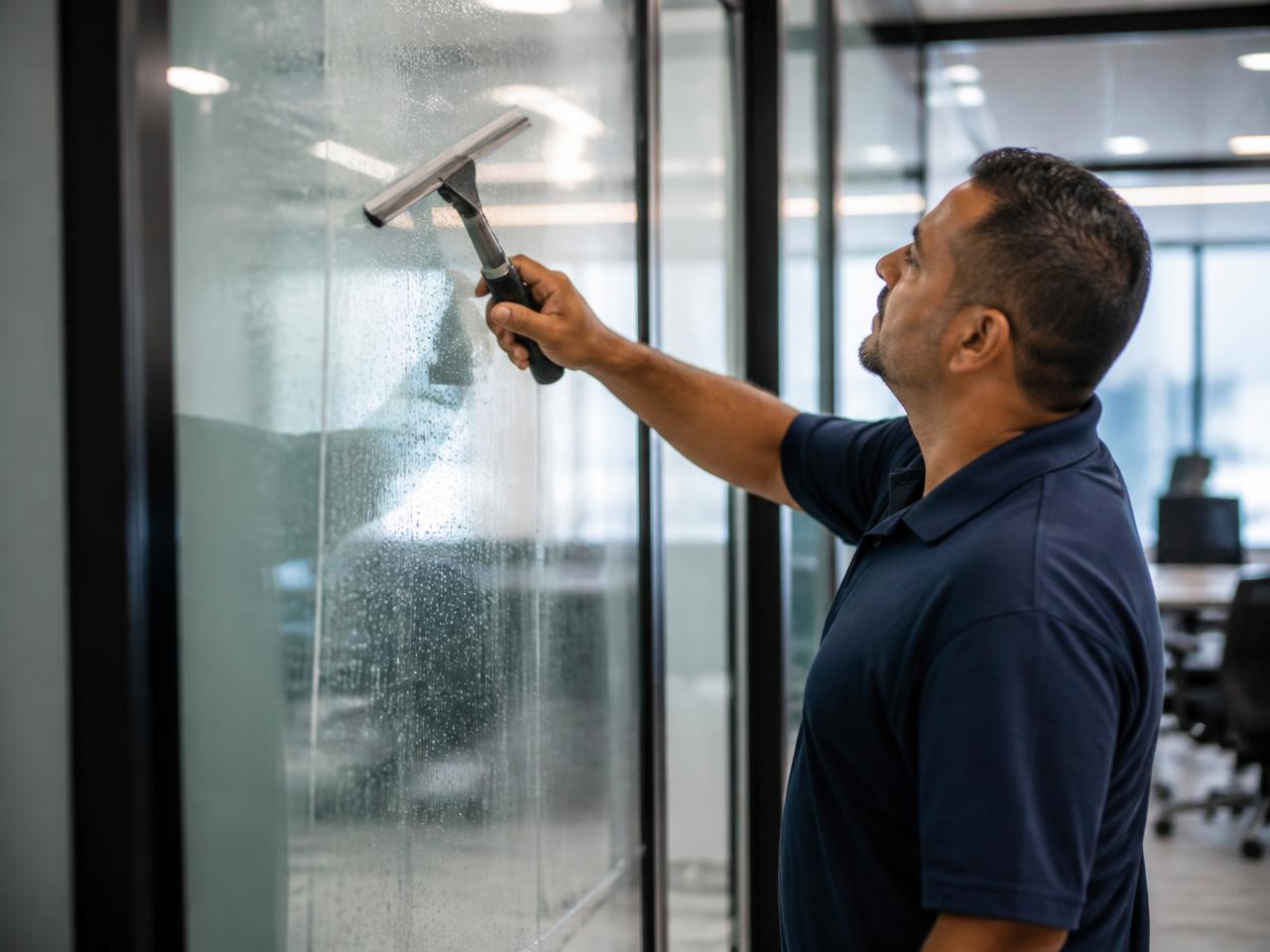 Glass and conference room detail work